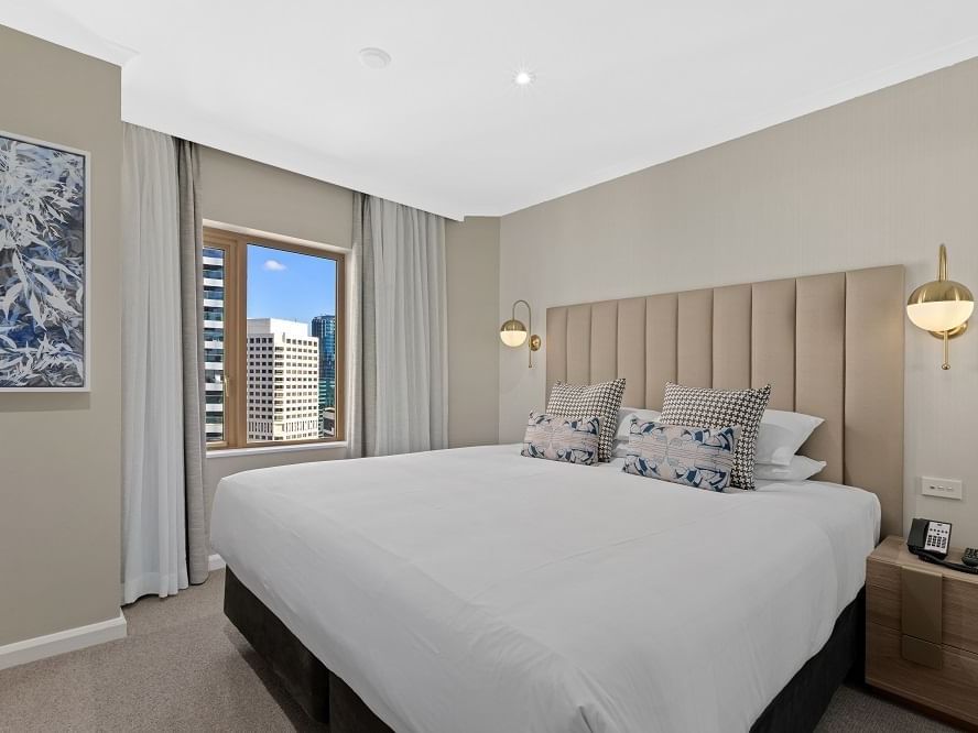 Premium 1 king bedroom at The Sebel Quay West Suites Sydney