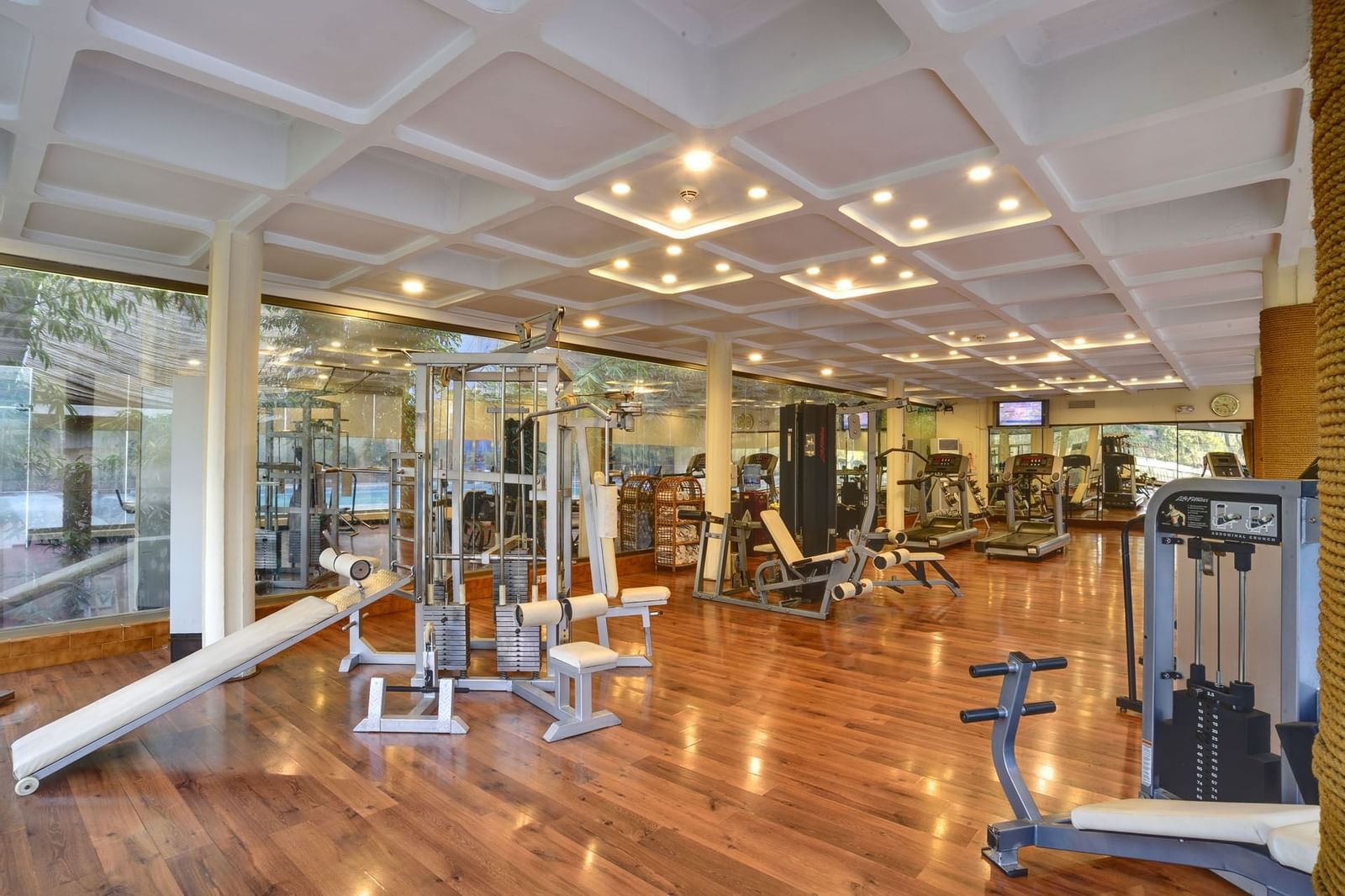 Exercise machines in Maisha Spa & Health Club, Peshawar Serena