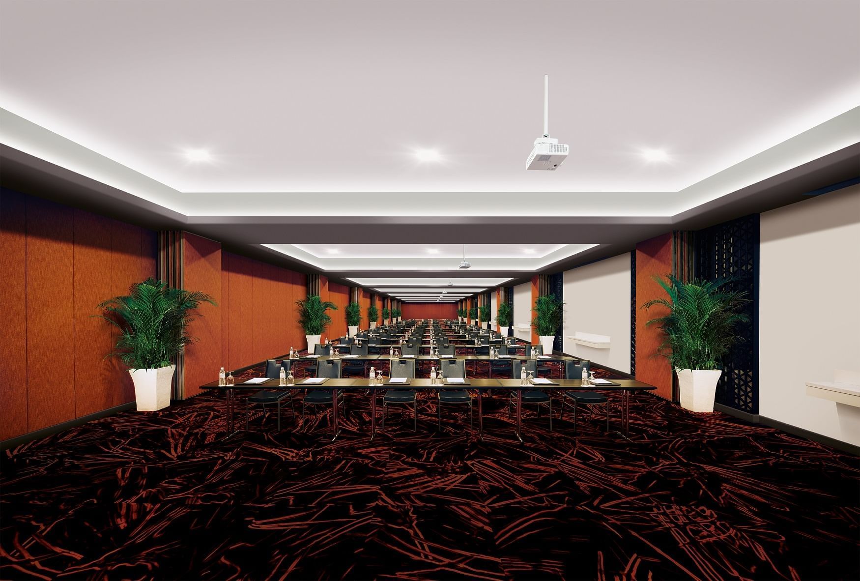 Classroom set-up in SPCC at Sunway Resort