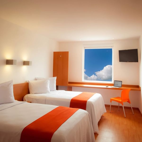 Interior of Superior Double Room at One Hotels