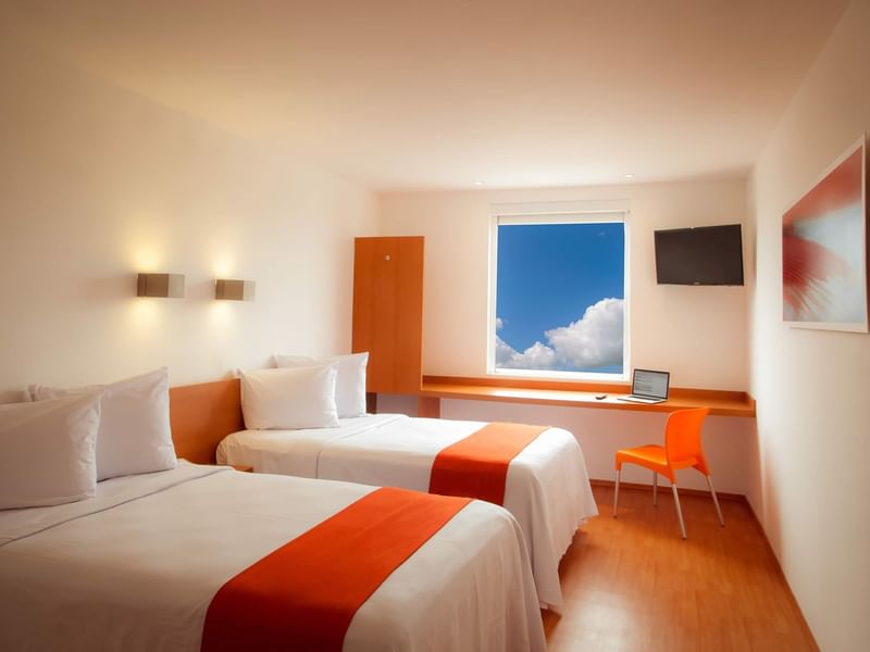 Interior de la Habitación Doble Superior de One Hotels