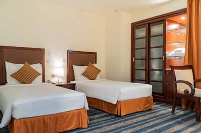 Standard Twin Room at Al Ain Palace Hotel in Abu Dhabi, United A