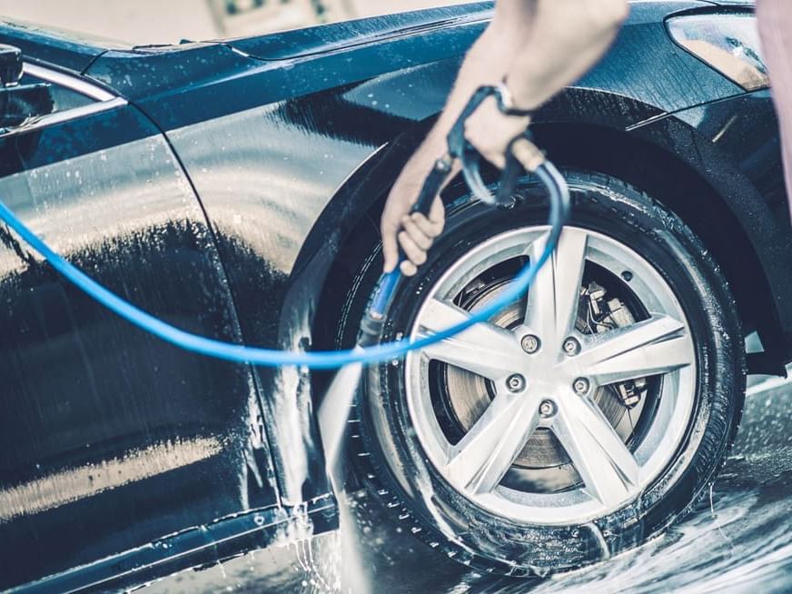 Car Washing Facitity in Club Mykonos