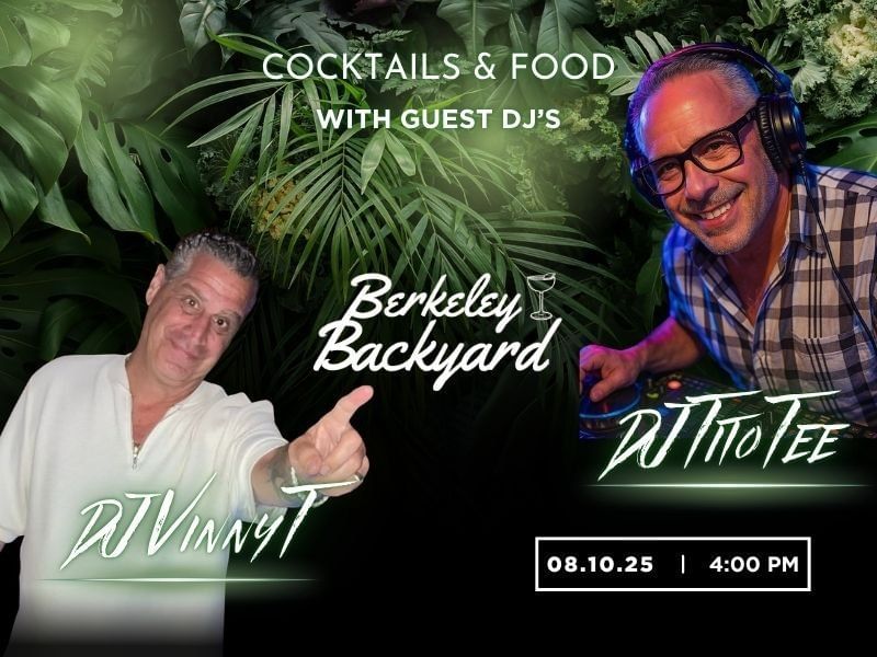 Live DJ Sets at Berkeley Backyard