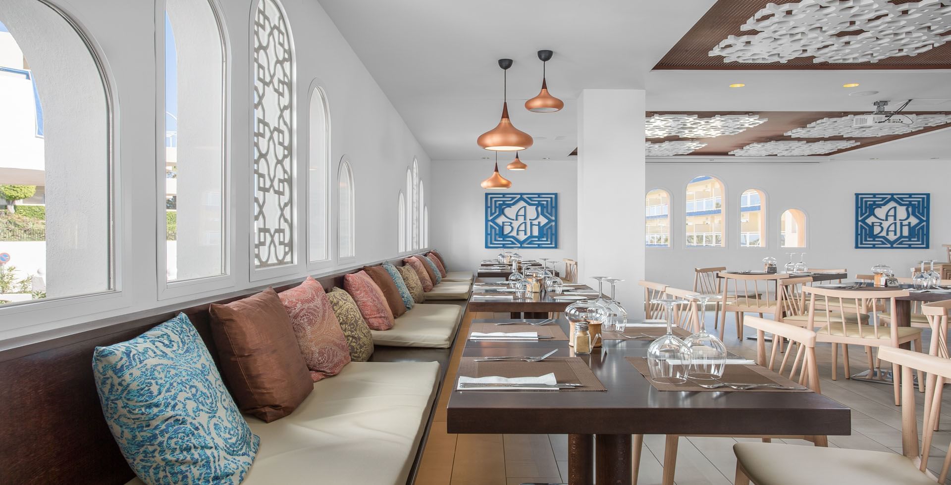 Sahara Sunset Restaurant Seating