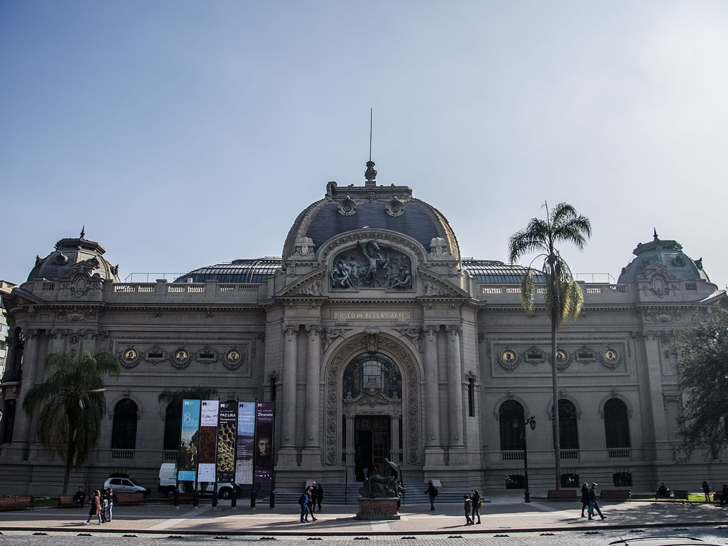 Exterior of Museo Nacional de Bellas Artes near Torremayor Lyon