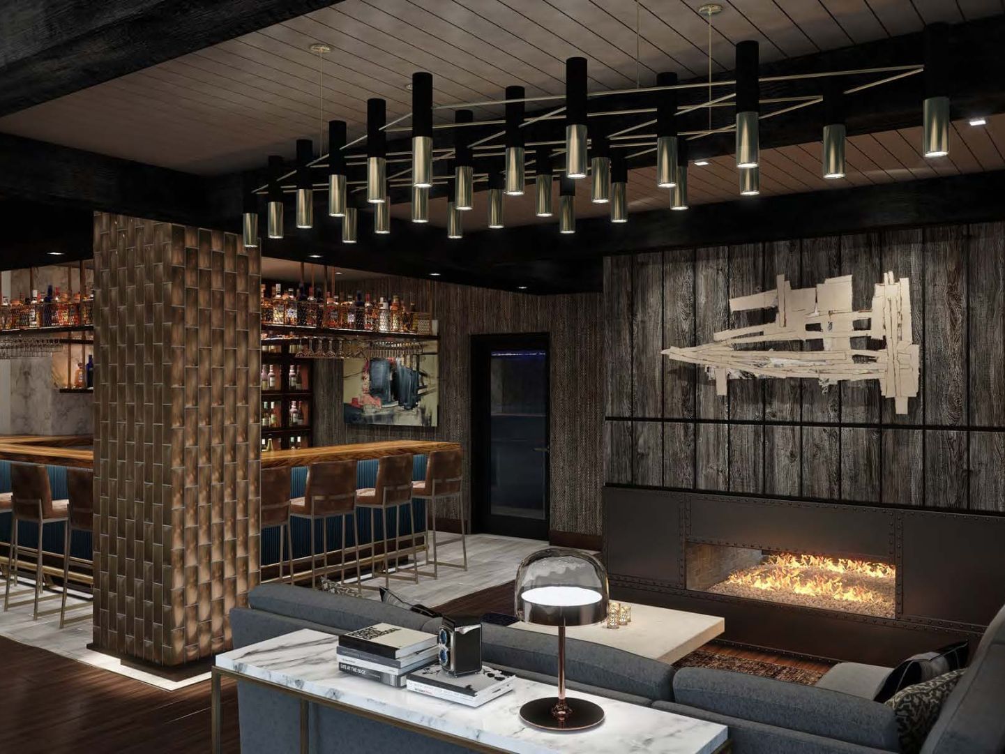 Concept design of The Captain Restaurant at Hotel Hartness