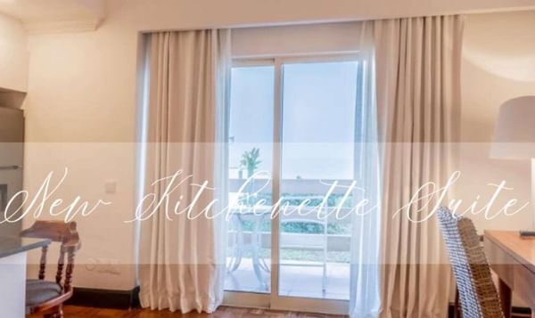 Interior of The Kitchenette suite at Polana Serena Hotel