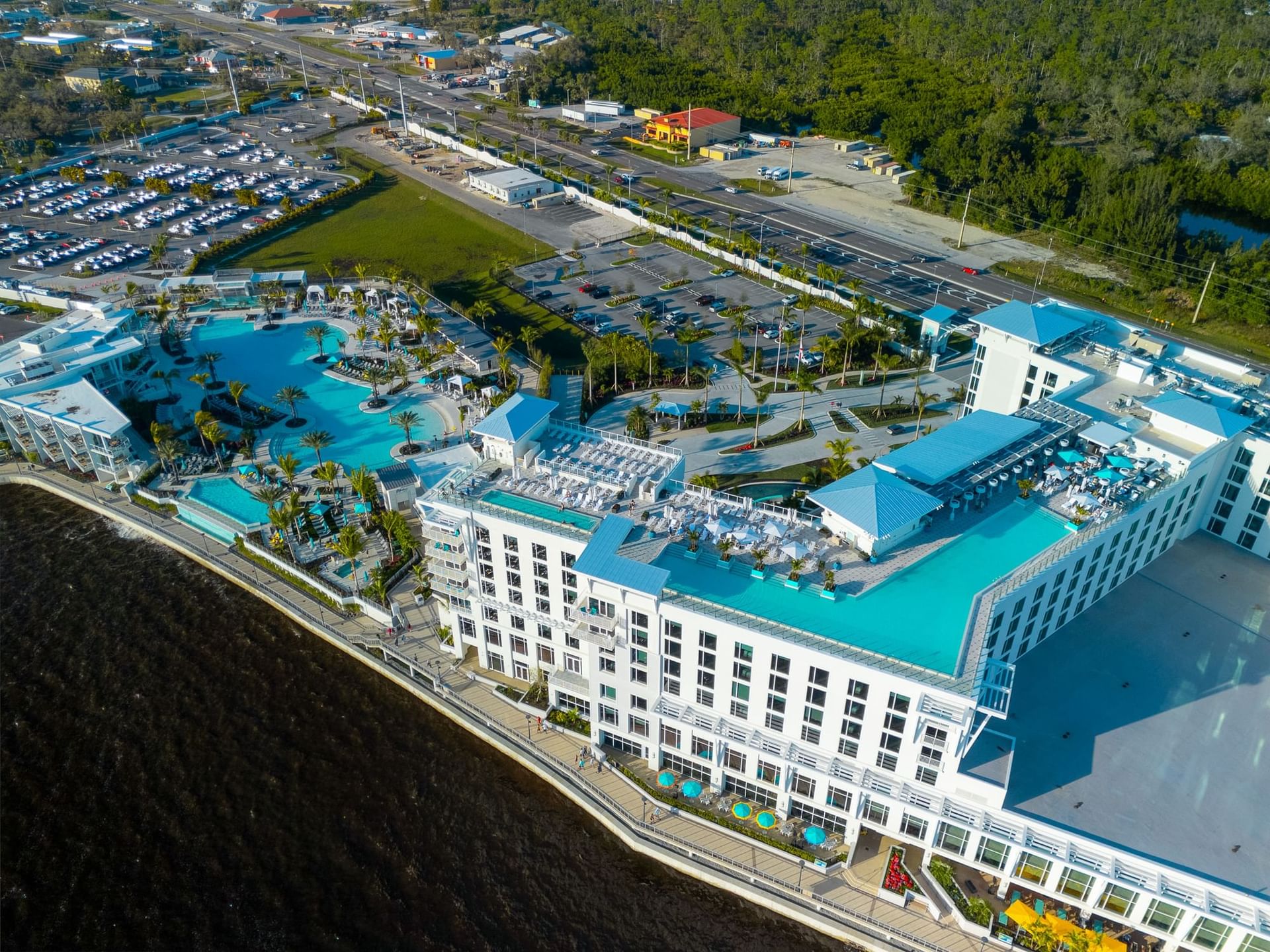 Aerial view of Sunseeker Resort
