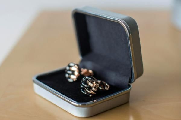 Spare cufflinks for groom, an important wardrove item for groom wedding emergency kit