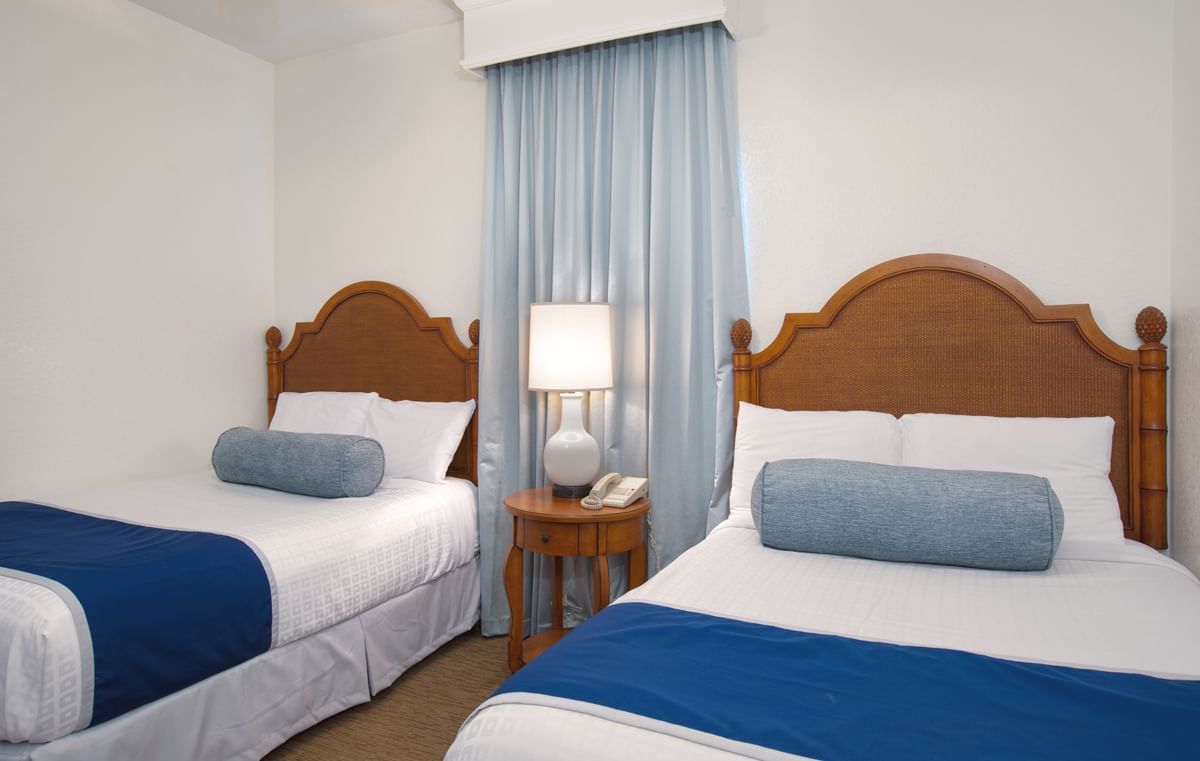 Second bedroom with Full Beds in 2-Bedroom 2-Bath Partial Ada Suite at Lake Buena Vista Resort Village & Spa
