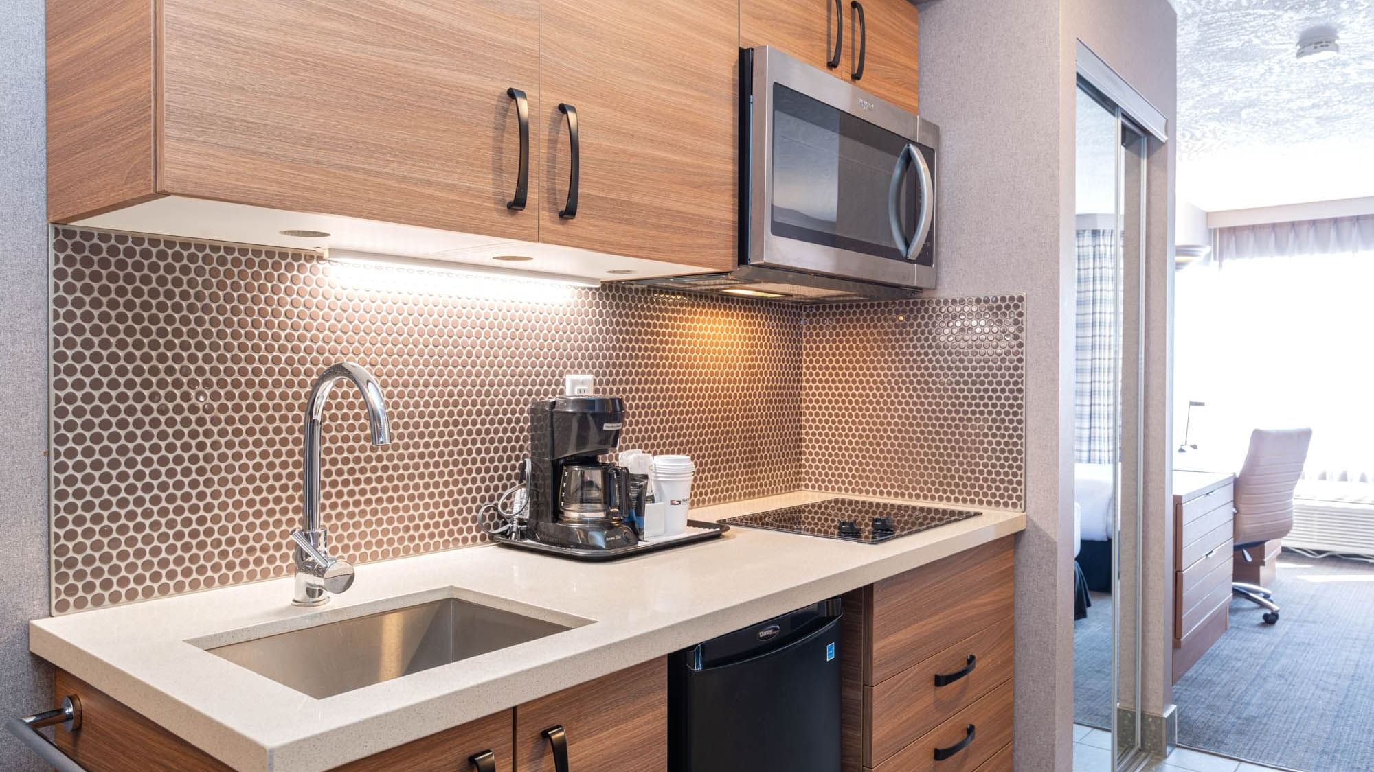 Image showcasing Standard Suite, 2 Double Beds, Sofa Bed, Kitchenette | Sandman Victoria ...