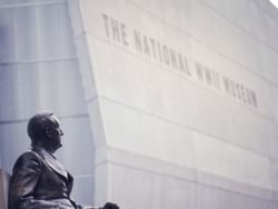 Exterior view of The National WWII Museum near La Galerie Hotel