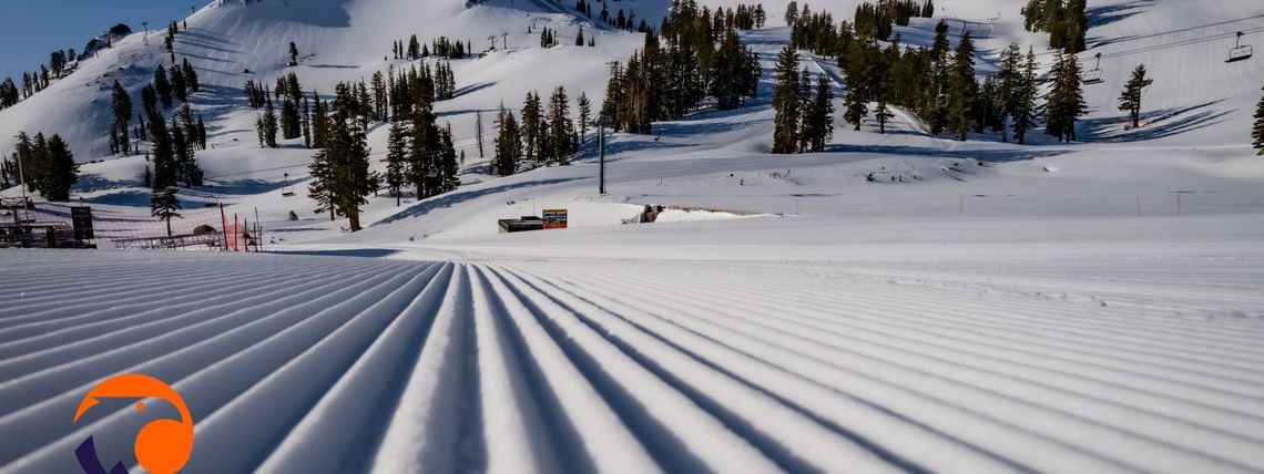 Palisades Tahoe ski run