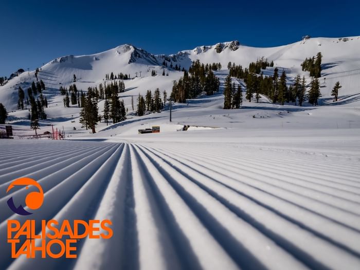 Palisades Tahoe ski run