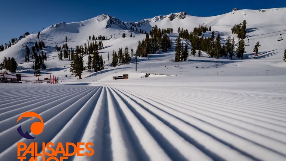 Palisades Tahoe ski run