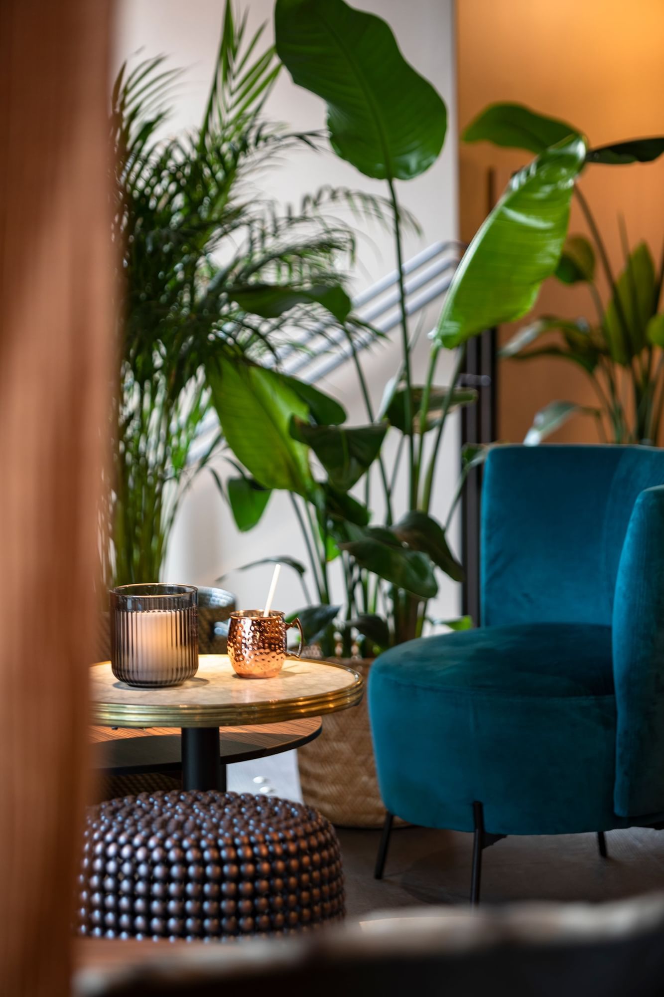 Boisson servie dans un restaurant à Oceania Le Conti Brest