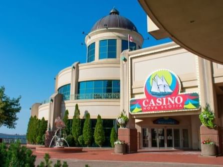 Exterior view of Halifax Casino Nova Scotia near Hotel Halifax