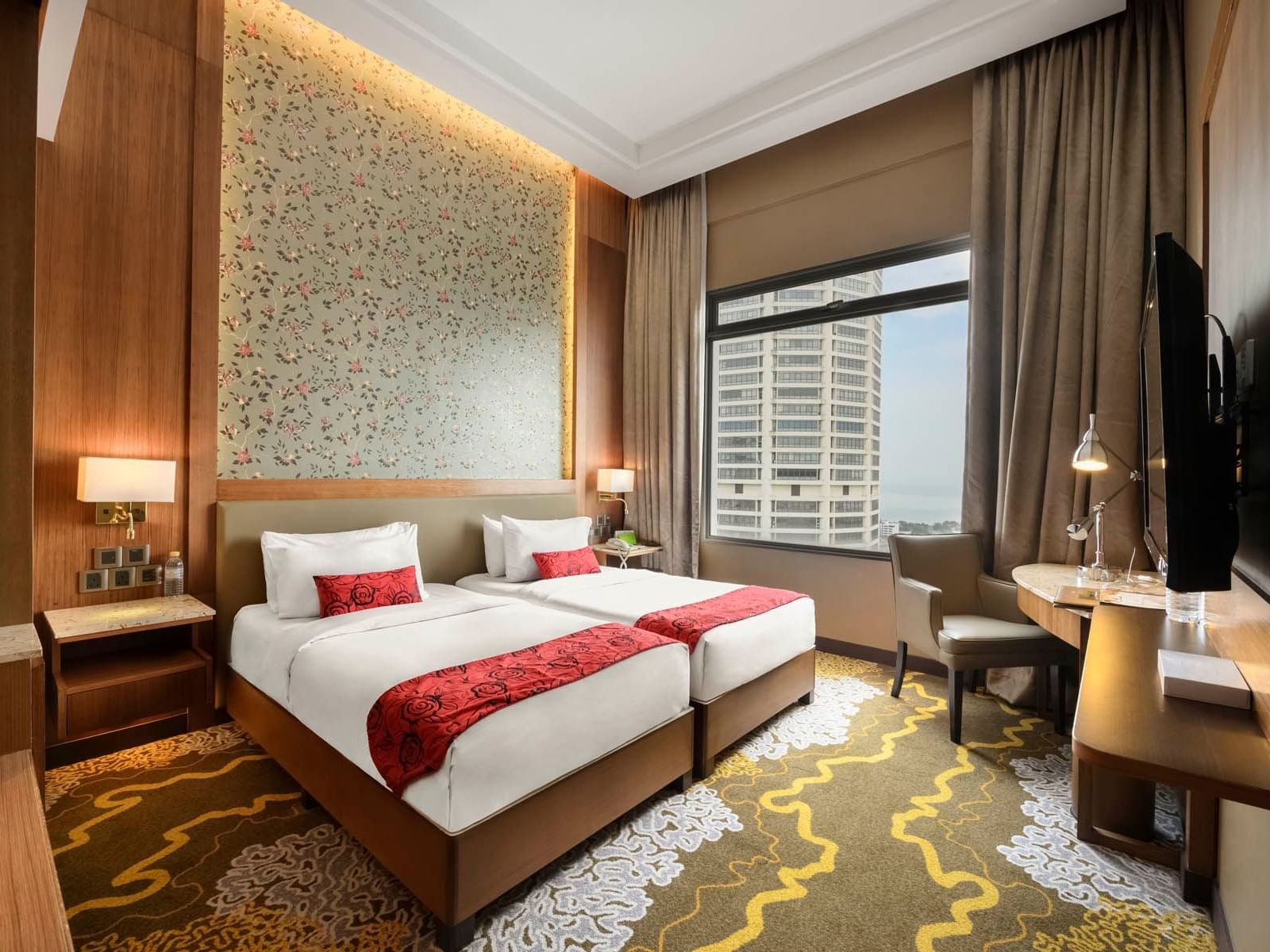 Executive Superior Room with double beds at St. Giles Wembley