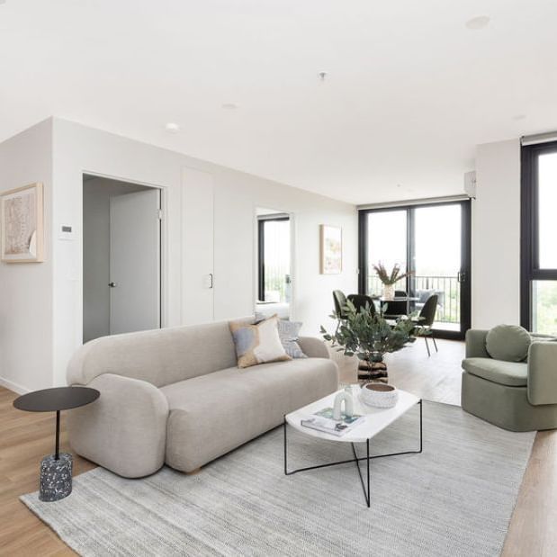 Dickson Village Apartments 2 bedroom living 