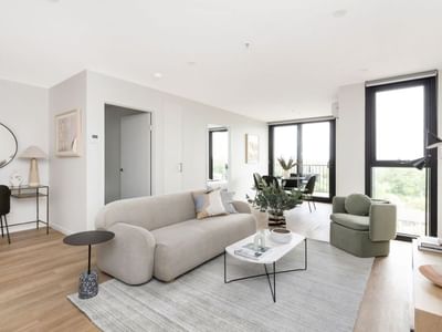 Dickson Village Apartments 2 bedroom living 