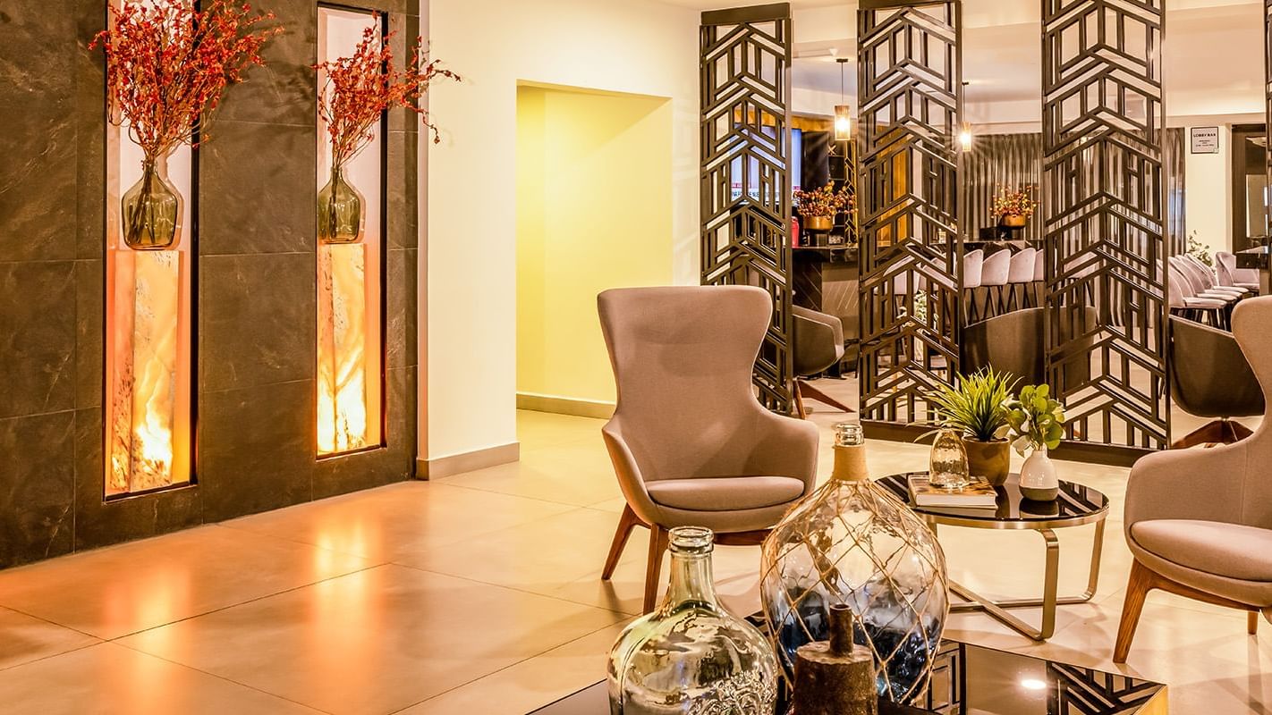 Interior design with furniture at Gamma Ciudad Juarez