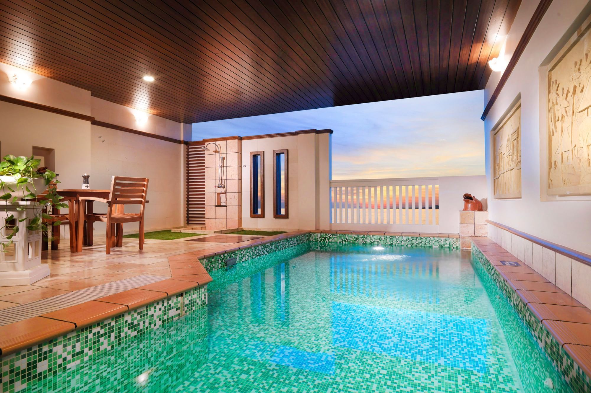 Private Pool in Grand Pool Villa at Grand Lexis Port Dickson 
