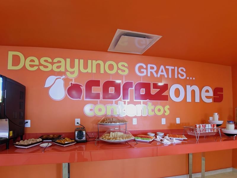 Breakfast Buffet area in a breakfast room at One Hotels