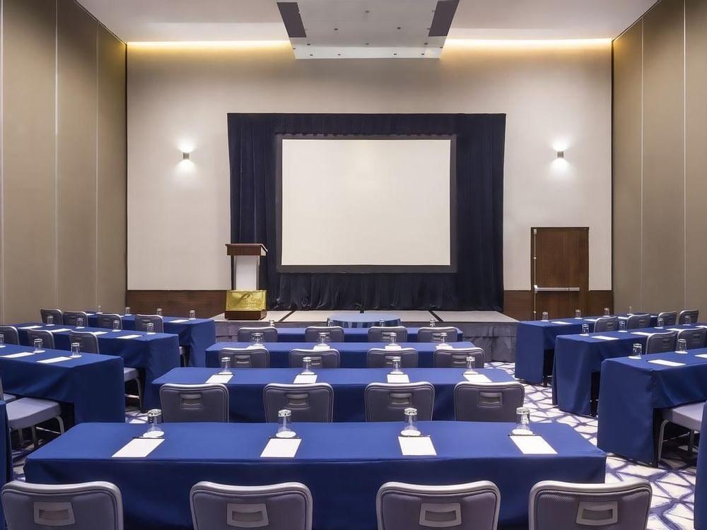 Classroom type Industrial I, II & III hall arranged at Live Aqua Urban Resort Monterrey