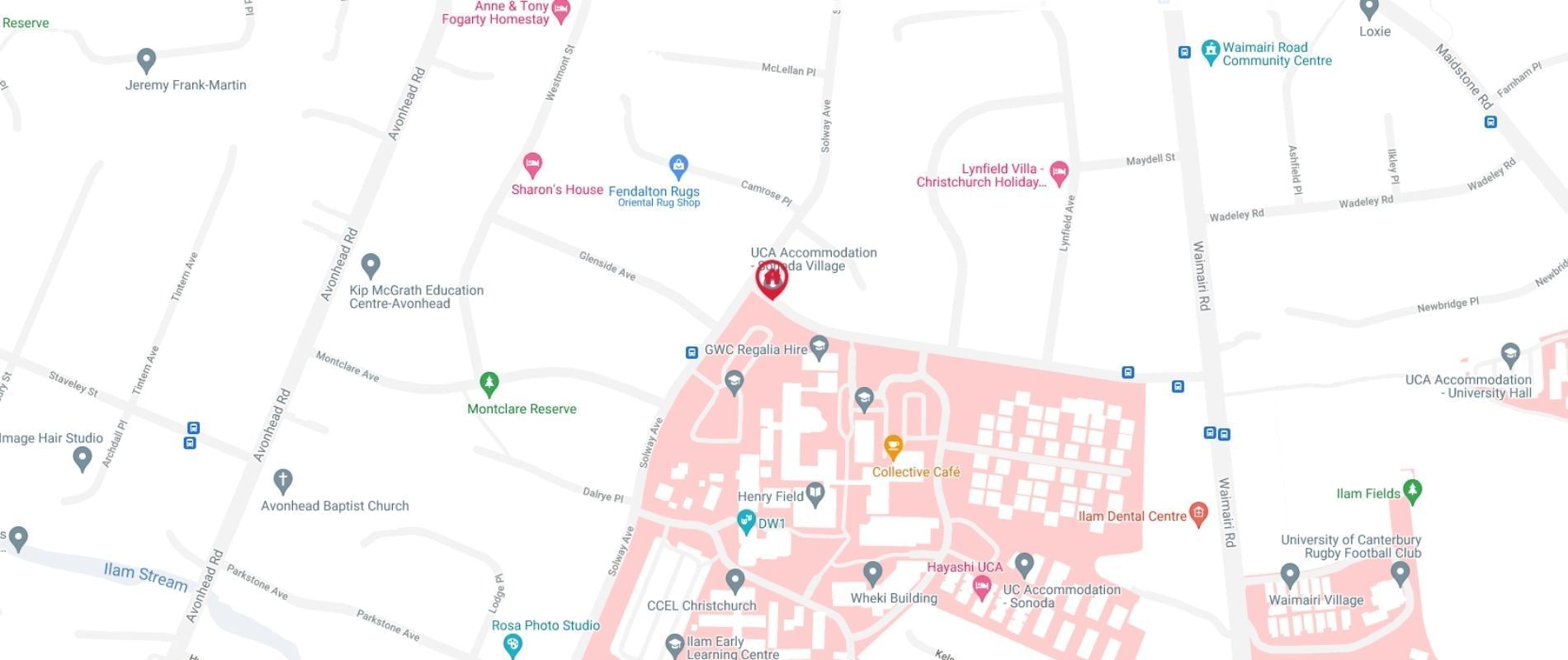 Dovedale Halls: Hayashi Map