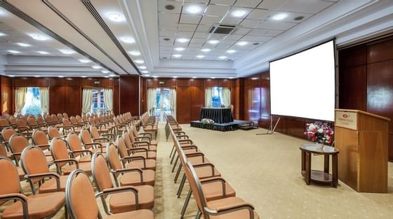 Interior of a Conference room at Ana Hotels in Romania