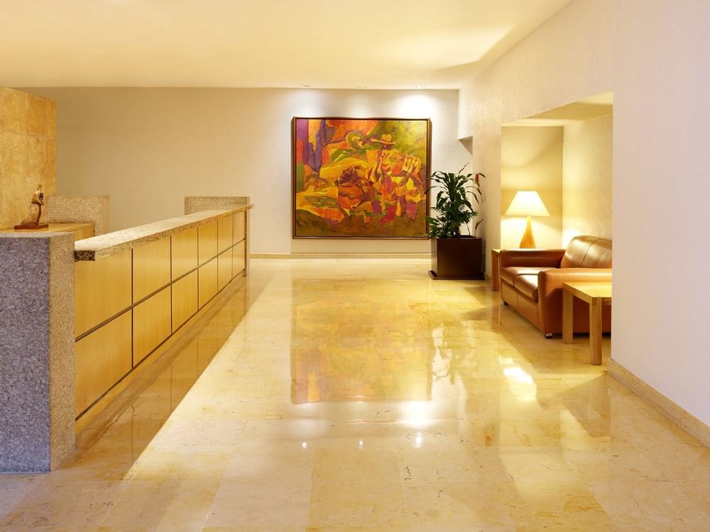 Lobby & lounge at the Fiesta Americana hotels & resorts