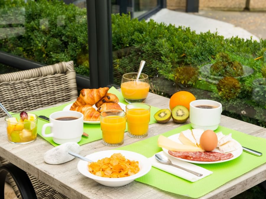 Delightful breakfast at Hotel alteora
