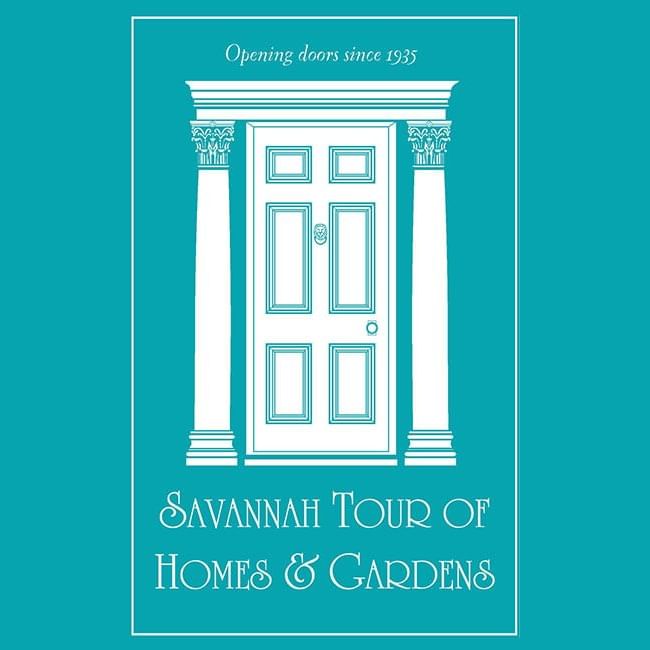 Savannah Tour of Homes & Gardens poster at River Street Inn
