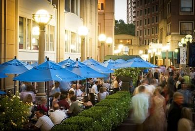 Photo of the Rowes Wharf Sea Grille terrace