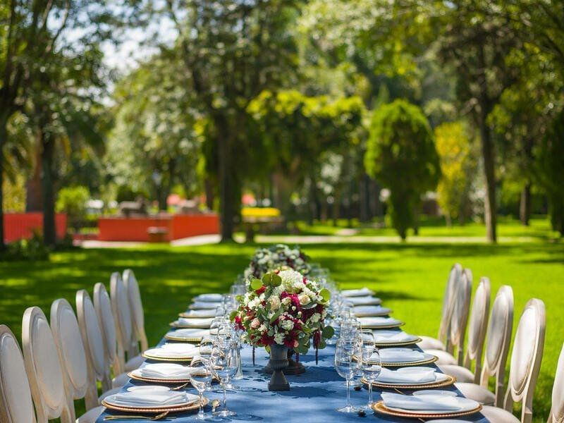 Dining area in Rose Garden Fiesta Americana Hacienda Galindo