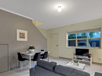 Student Living – Magill Accommodation Apartments with Living area