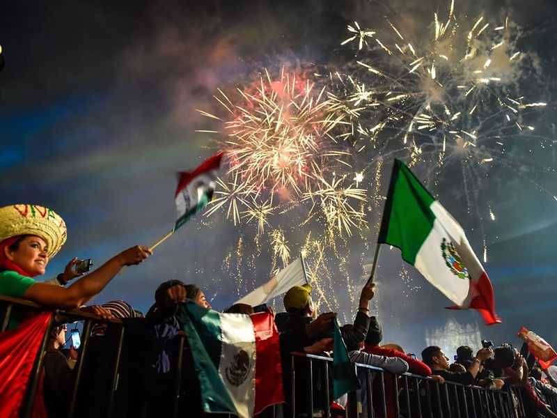 Mexico Independence Day celebrations at The Reef Resorts