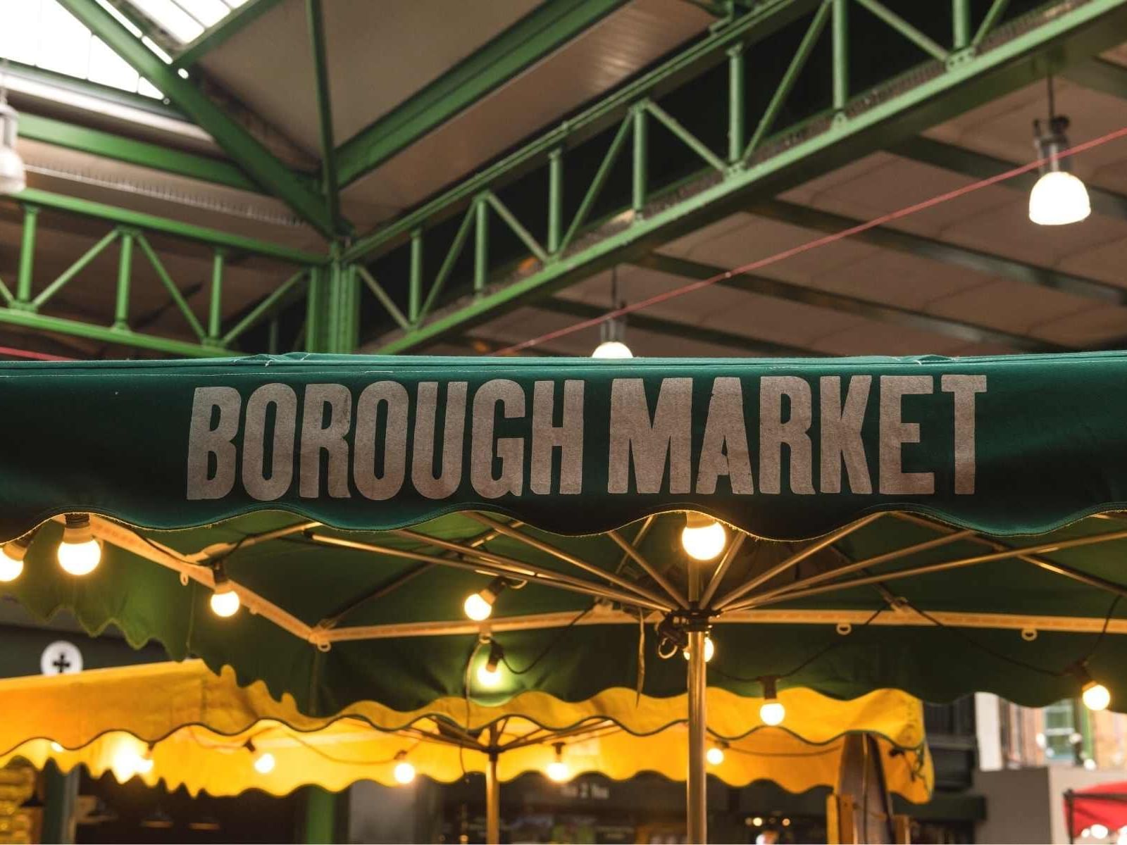  Borough Market a historic market in central London