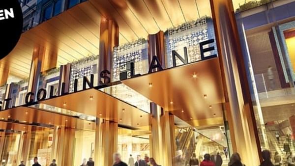 Exterior view of the entrance to Novotel Melbourne