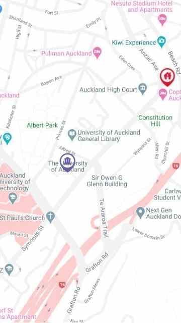 Te Tirohanga o te Tōangaroa Map