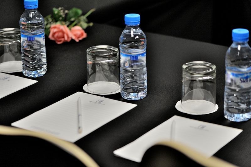 Meeting room at Kenzi Sidi Maarouf Hotel in Casablanca, Morocco
