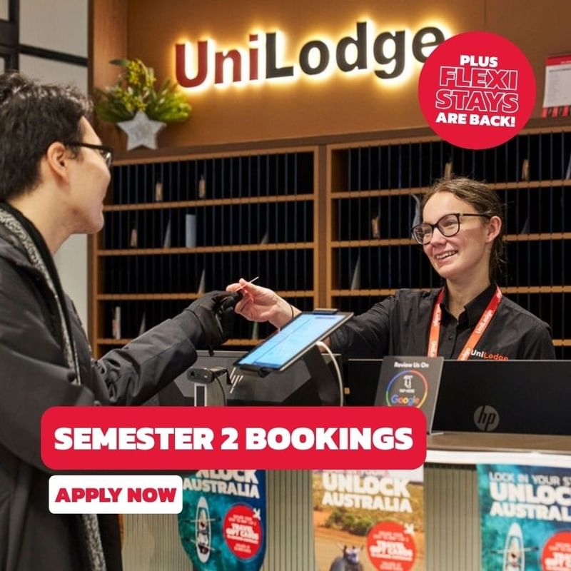 UniLodge Melbourne Flagstaff- Open Sem 2 2026