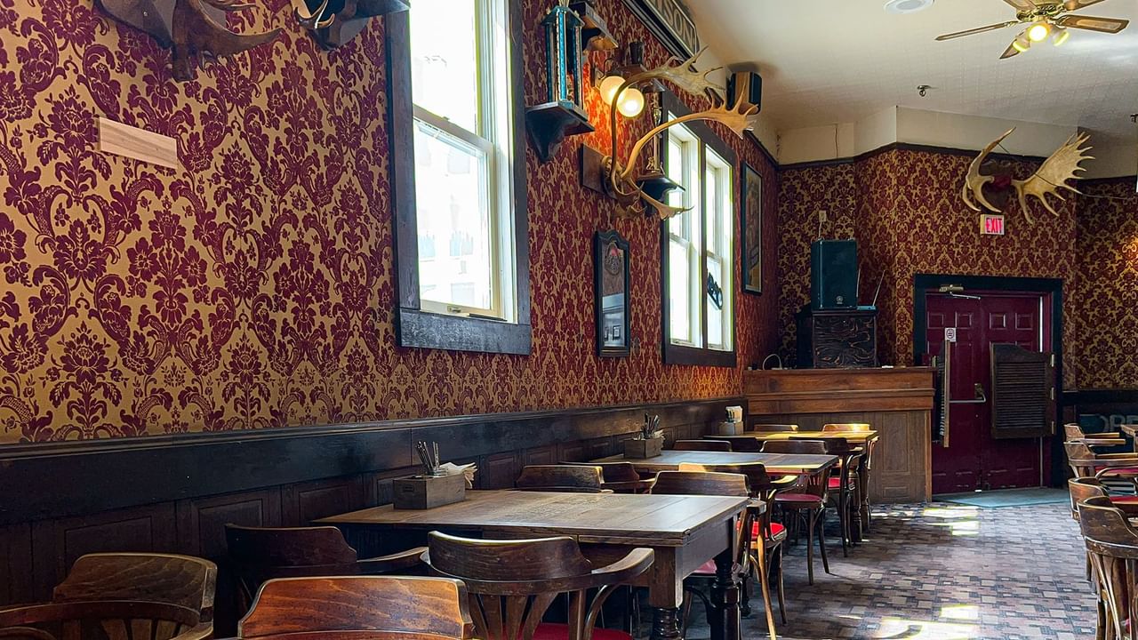 Interior of Sourdough Saloon