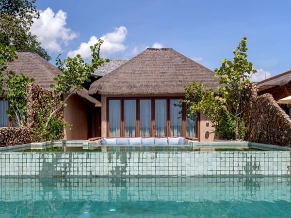 Beachfront pool villa at U Hotels and Resorts