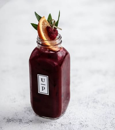 A Fresh Smoothie at Urban Pantry Manuka at Knightsbridge