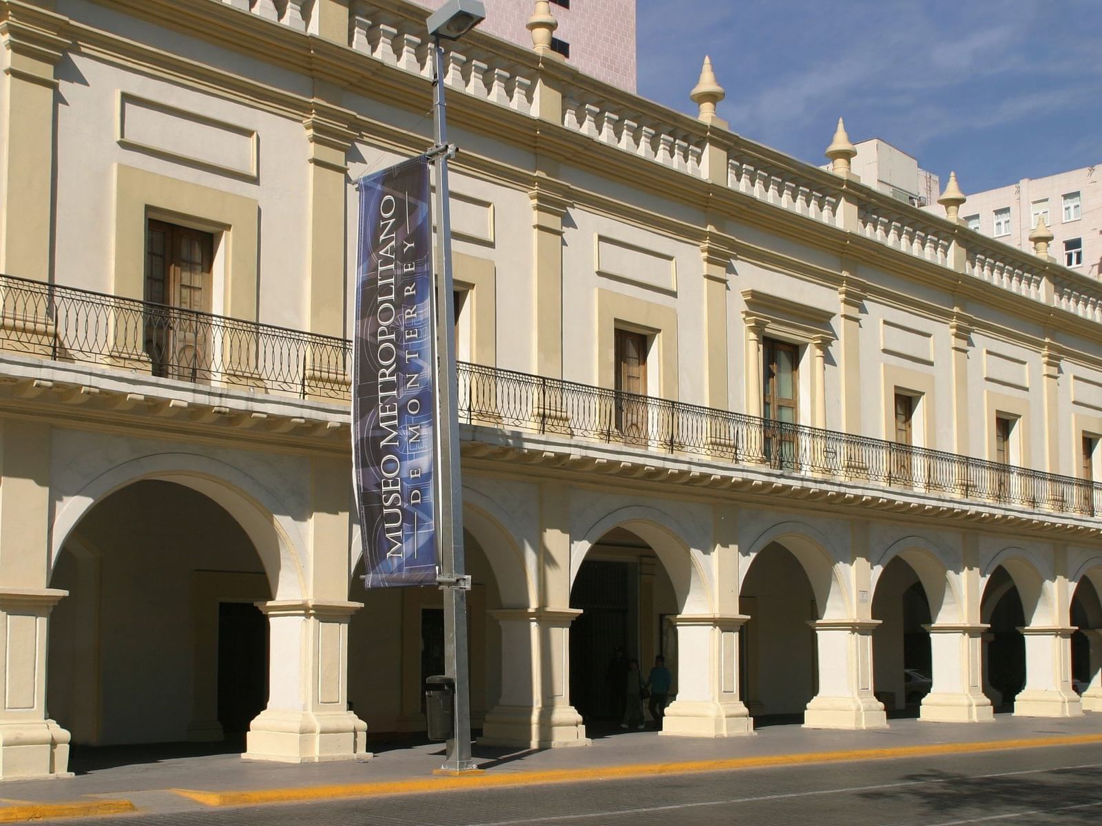 Building of the Metropolitan Museum in the Monterrey city