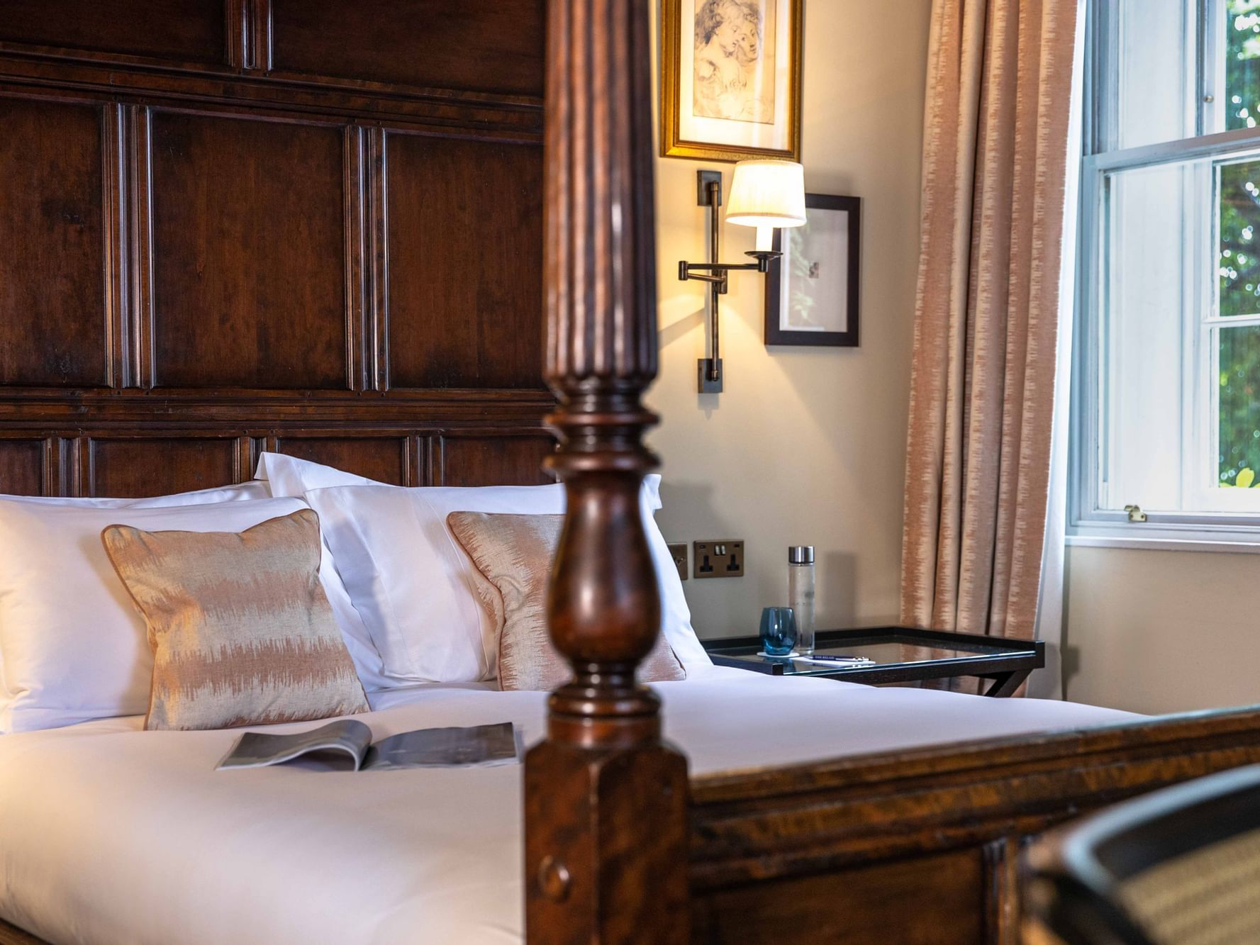 Interior of King Charles I Room at The Relais Henley