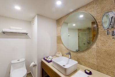 Bathroom amenities at Buenaventura Grand Hotel