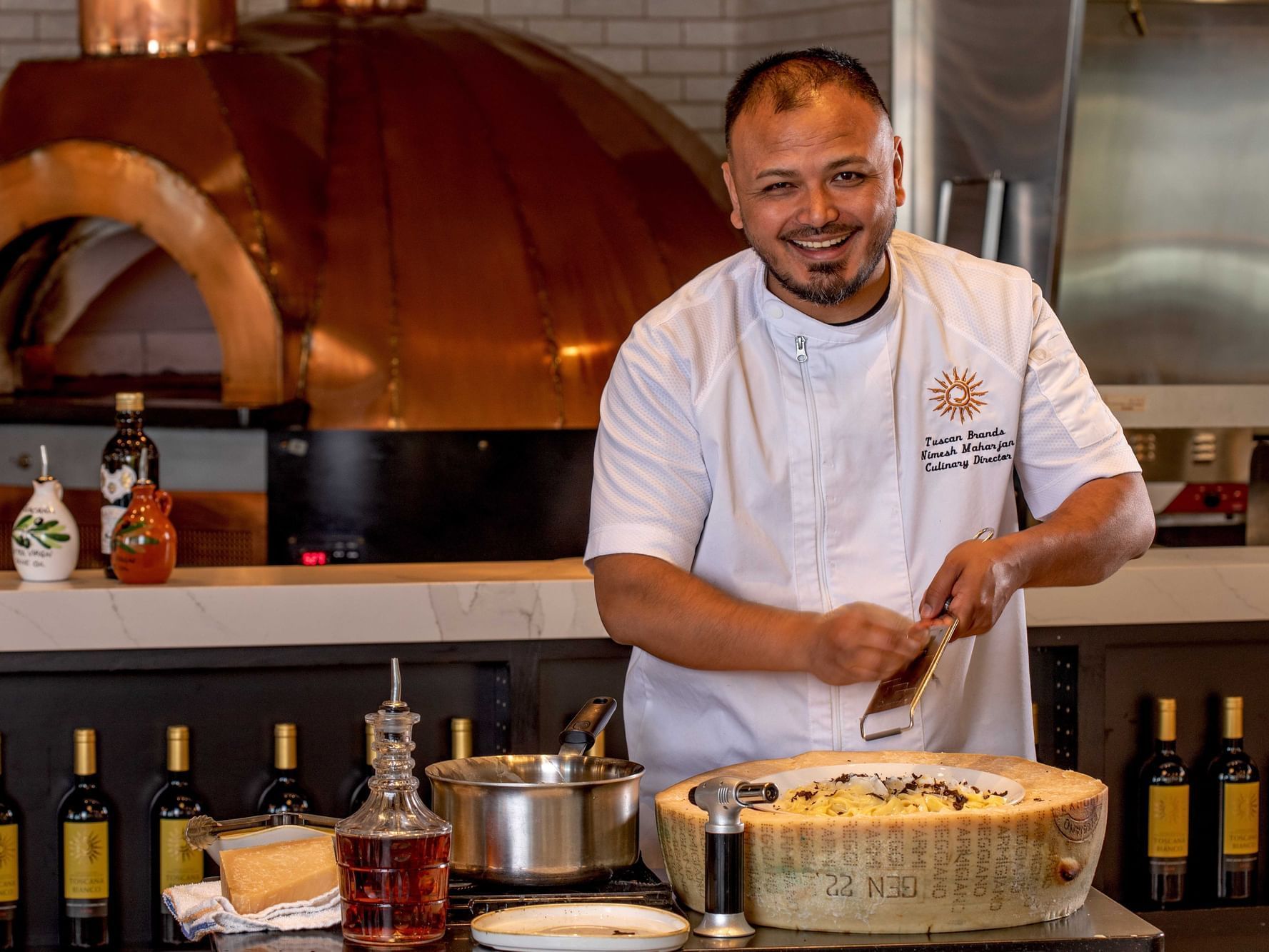 The Tusacan Kitchen Salem Chef Tableside Pasta Service